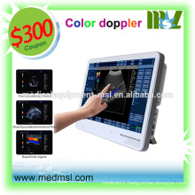 Big touch screen - portable ultrasound scanner color doppler - MSLCU29M